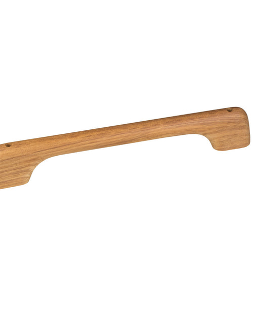 Load image into Gallery viewer, 14&quot; Traditional Solid Teak Towel Bar
